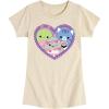 image:imageSquishmallows  Squish Heart  Youth Girls Short Sleeve TShirtBirch
