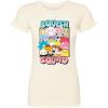image:imageSquishmallows  Squish Squad  Juniors Fitted Short Sleeve Graphic TShirtNatural