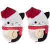 image:imageSquishmallows Slippers Plush Lightweight Warm Comfort Soft Aline Slipper House Shoes for Kids and Adults sizes 111 Little Kid  25 Big Kid  510 AdultCam the CatChristmas Squishmallows