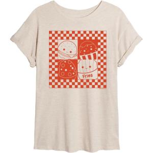 image:imageHYBRID APPAREL Squishmallows  Fast Food  Womens Oversized Graphic TShirtBirch