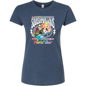 image:imageHYBRID APPAREL Squishmallows  World Tour  Juniors Fitted Short Sleeve Graphic TShirtIndigo