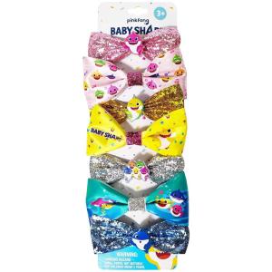 image:imageLUV HER Special Squishmallows Hair Accessories for Girls 18pc Hair Bow with Aligator Clips Age 8Baby Shark