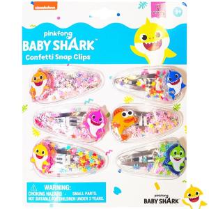 image:imageLuv Her Hair Accessories 6pc Cute Squish Hair Clips with Favorite Character Charms for Girls and Toddlers Ages 3Multicolor