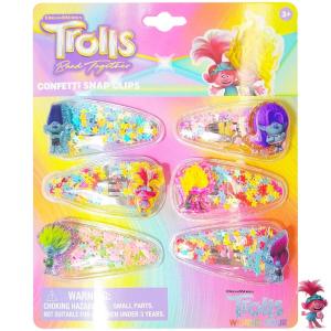 image:imageLuv Her Hair Accessories 6pc Cute Squish Hair Clips with Favorite Character Charms for Girls and Toddlers Ages 3Multicolor 7