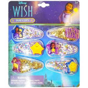 image:imageLuv Her Hair Accessories 6pc Cute Squish Hair Clips with Favorite Character Charms for Girls and Toddlers Ages 3Multicolor 8