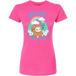 image:imageSquishmallows  Benny The Bigfoot  Juniors Fitted Short Sleeve Graphic TShirtFuchsia