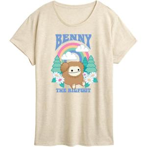 image:imageSquishmallows  Benny The Bigfoot  Womens Short Sleeve Graphic TShirtBirch