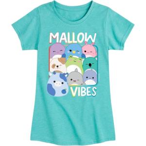 image:imageSquishmallows  Mallow Vibes  Youth Girls Short Sleeve TShirtTurquoise