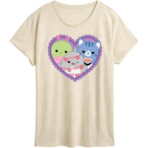 image:imageSquishmallows  Squish Heart  Womens Short Sleeve Graphic TShirtBirch