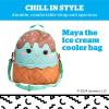 image:imageBigMouth x Squishmallows Original Cooler Bag Large Insulated Travel Bag Squishmallow Accessory Tote Cute Picnic Essentials amp Backpack Storage  Maya The Ice Cream ConeTurquoise