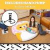 image:imageBigMouth x Squishmallows Original InflatAPal Inflatable Floor Pillow Jumbo Animal Cushion Lounger for KidsLeonard the Lion