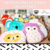 image:imageBigMouth x Squishmallows Original InflatAPal Inflatable Floor Pillow Jumbo Animal Cushion Lounger for KidsRonnie the Cow