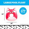 image:imageBigMouth x Squishmallows Original Inflatable Pool Float Swimming Tube for Adults and Kids Pool Party Supplies amp Water Toys  Fifi The Fox