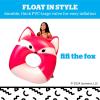 image:imageBigMouth x Squishmallows Original Inflatable Pool Float Swimming Tube for Adults and Kids Pool Party Supplies amp Water Toys  Fifi The Fox
