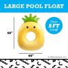 image:imageBigMouth x Squishmallows Original Inflatable Pool Float Swimming Tube for Adults and Kids Pool Party Supplies amp Water Toys  Maui The Pineapple