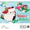 image:imageBuffalo Games  Squishmallow  Squishmallow Winter Holiday  100 Piece Jigsaw Puzzle for Families Christmas Puzzles for Kids  Festive Artwork Great Gift