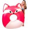 image:imageBigMouth x Squishmallows Original Inflatable Pool Float Swimming Tube for Adults and Kids Pool Party Supplies amp Water Toys  Fifi The Fox