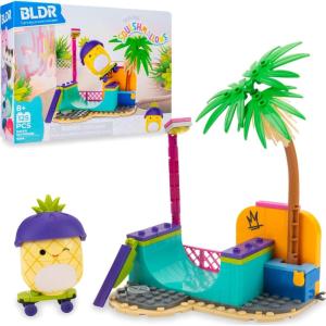 image:imageBLDR Squishmallows Mauis Skatepark Building Set  Maui The Pineapple Buildable Figure  Squishmallows Fans 8 0244Mauis Skatepark