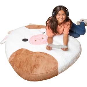 image:imageBigMouth x Squishmallows Original InflatAPal Inflatable Floor Pillow Jumbo Animal Cushion Lounger for KidsRonnie the Cow
