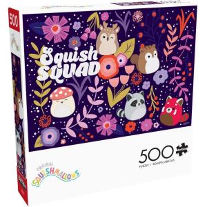 image:imageBuffalo Games  Squishmallow  Squish Squad  500 Piece Jigsaw Puzzle for Adults Challenging Puzzle Perfect for Game Nights  Finished Size is 2125 x 1500