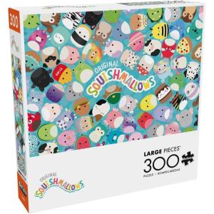 image:imageBuffalo Games  Squishmallow Friends 300 Piece Jigsaw for Teens and Adults Colorful Large Pieces Puzzle