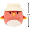 image:imageSquishmallows Original 12in Briannika The Pink Gradient Peacock  Official Jazwares Plush MediumSizedCoral Hummingbird