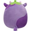 image:imageSquishmallows Original 8in Frederick The Eggplant Cow  Official Jazwares Plush LittleEggplant Cow