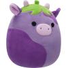 image:imageSquishmallows Original 8in Frederick The Eggplant Cow  Official Jazwares Plush LittleEggplant Cow