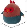 image:imageSquishmallows Original 8in Frederick The Eggplant Cow  Official Jazwares Plush LittleRed and Blue Rooster