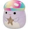 image:imageSquishmallows Original 8in Mahdi The TieDye Purple Mushroom Holding Gold Star  Official Jazwares Plush LittleTiedye Purple Mushroom