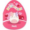 image:imageSquishmallows Original 8in Nell The Pink and Purple Calico Cat  Official Jazwares Plush LittlePink and Purple Calico Cat