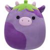 image:imageSquishmallows Original 8in Frederick The Eggplant Cow  Official Jazwares Plush LittleEggplant Cow