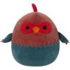 image:imageSquishmallows Original 8in Frederick The Eggplant Cow  Official Jazwares Plush LittleRed and Blue Rooster