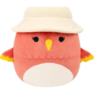 image:imageSquishmallows Original 12in Briannika The Pink Gradient Peacock  Official Jazwares Plush MediumSizedCoral Hummingbird