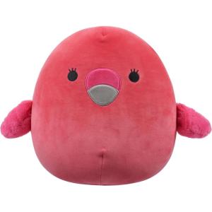 image:imageSquishmallows Original 12in Briannika The Pink Gradient Peacock  Official Jazwares Plush MediumSizedPink Flamingo