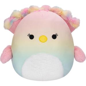 image:imageSquishmallows Original 12in Briannika The Pink Gradient Peacock  Official Jazwares Plush MediumSizedPink Gradient Peacock