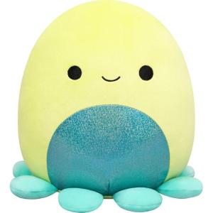 image:imageSquishmallows Original 12in Orphie The Lime Green Octopus with Teal Tentacles  Official Jazwares Plush MediumSizedLime Green Octopus