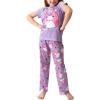 image:imageBioworld Squishmallows Lola Youth Girls Pajama SetPurple