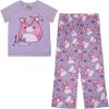 image:imageBioworld Squishmallows Lola Youth Girls Pajama SetPurple