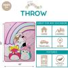 image:imageFranco Kids Bedding Super Soft Micro Raschel Throw 46 in x 60 in Squishmallows