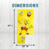 image:imageFranco Squishmallows Super Soft Cotton BathPoolBeach Towel 58 in x 28 inSpongebob Squarepants