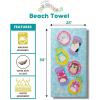 image:imageFranco Squishmallows Super Soft Cotton BathPoolBeach Towel 58 in x 28 inSquishmallows