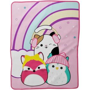 image:imageFranco Kids Bedding Super Soft Micro Raschel Throw 46 in x 60 in Squishmallows