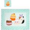 image:imageSquishmallows Placemats amp Coasters DIY Sewing Kit  Makes 4 Placemats 13 x 18 amp 4 Coasters 4 x 4  100 Cotton Fabric Panel with Backing amp Binding Included  RedBlueYellowGreen