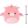 image:imageSquishmallows Original 14in Icarus the Dragonfruit Drink  Official Jazwares Plush LargePink Dragon