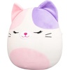 image:imageSquishmallows Original 8in Dustin the Dalmatian with Blue Hat Holding Hot Dog  Official Jazwares Plush LittlePink and Purple Calico Cat