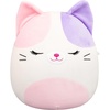 image:imageSquishmallows Original 8in Dustin the Dalmatian with Blue Hat Holding Hot Dog  Official Jazwares Plush LittlePink and Purple Calico Cat