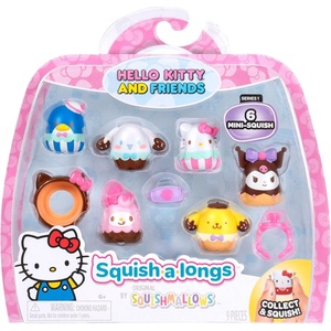 image:imageSquishalongs Hello Kitty and Friends Sakura Spring MiniSquish  Accessory 6PackIce Cream