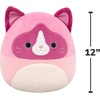 image:imageSquishmallows Original 12in Herbie the Pink Snowshoe Cat  Official Jazwares Plush MediumSizedPink Snowshoe Cat