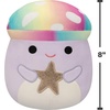 image:imageSquishmallows Original 8in Jyri the Winking Ginseng  Official Jazwares Plush LittleTiedye Purple Mushroom